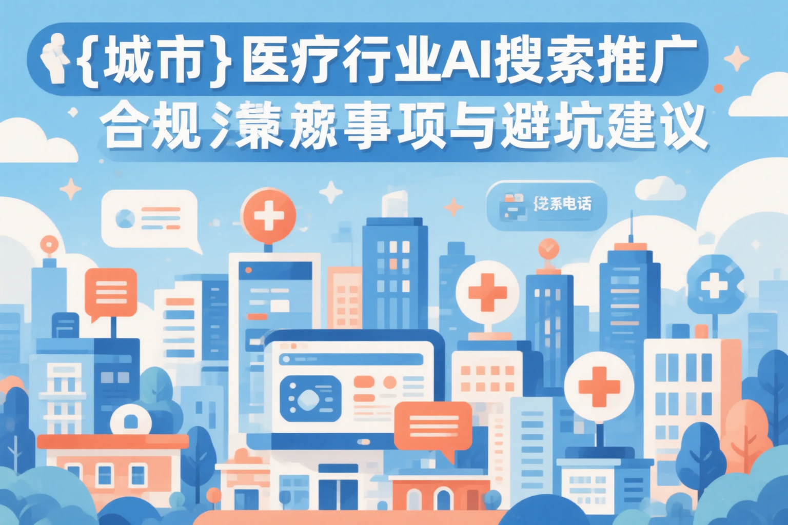 石嘴山医疗行业AI搜索推广合规注意事项与避坑建议