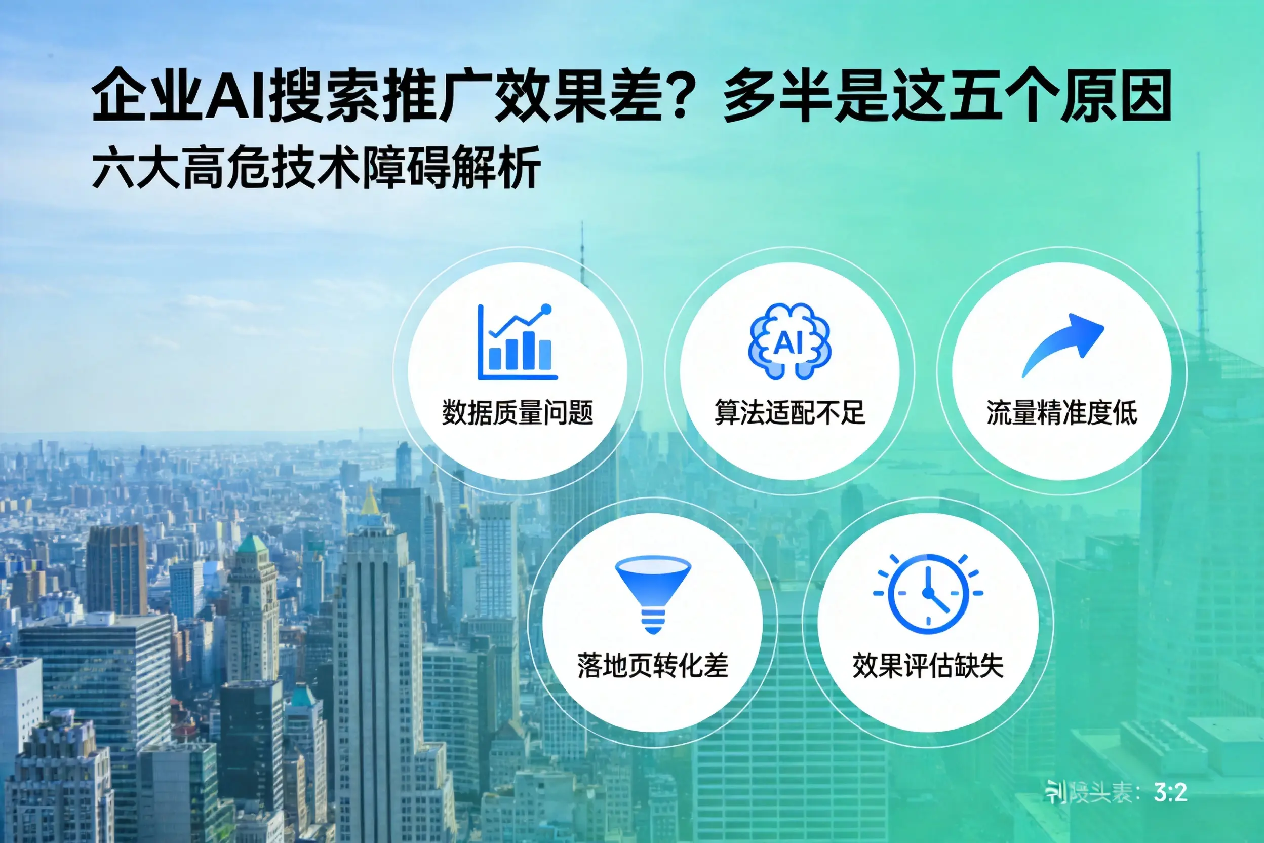 石嘴山企业AI搜索推广效果差？多半是这五个原因