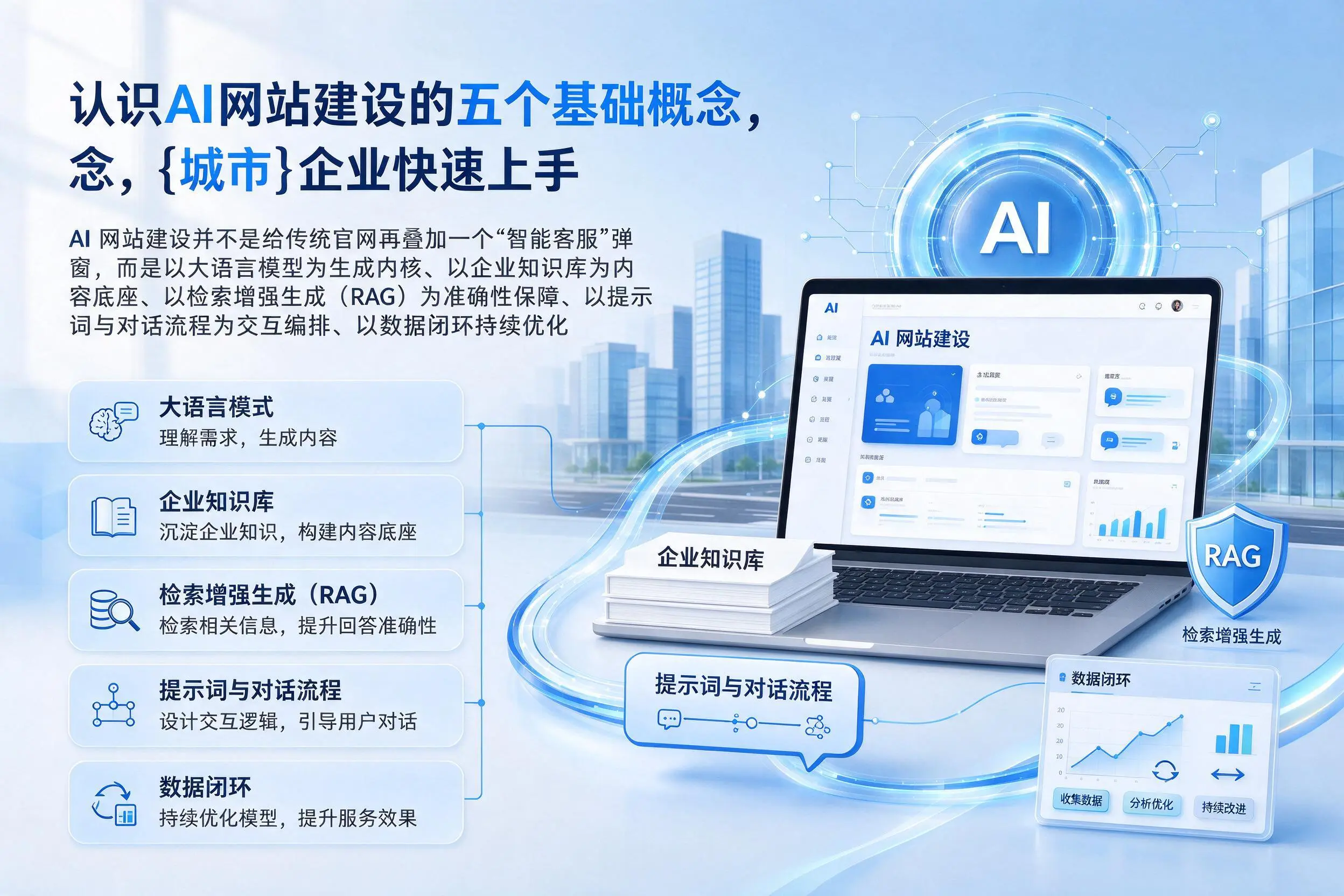 认识AI网站建设的五个基础概念,石嘴山企业快速上手