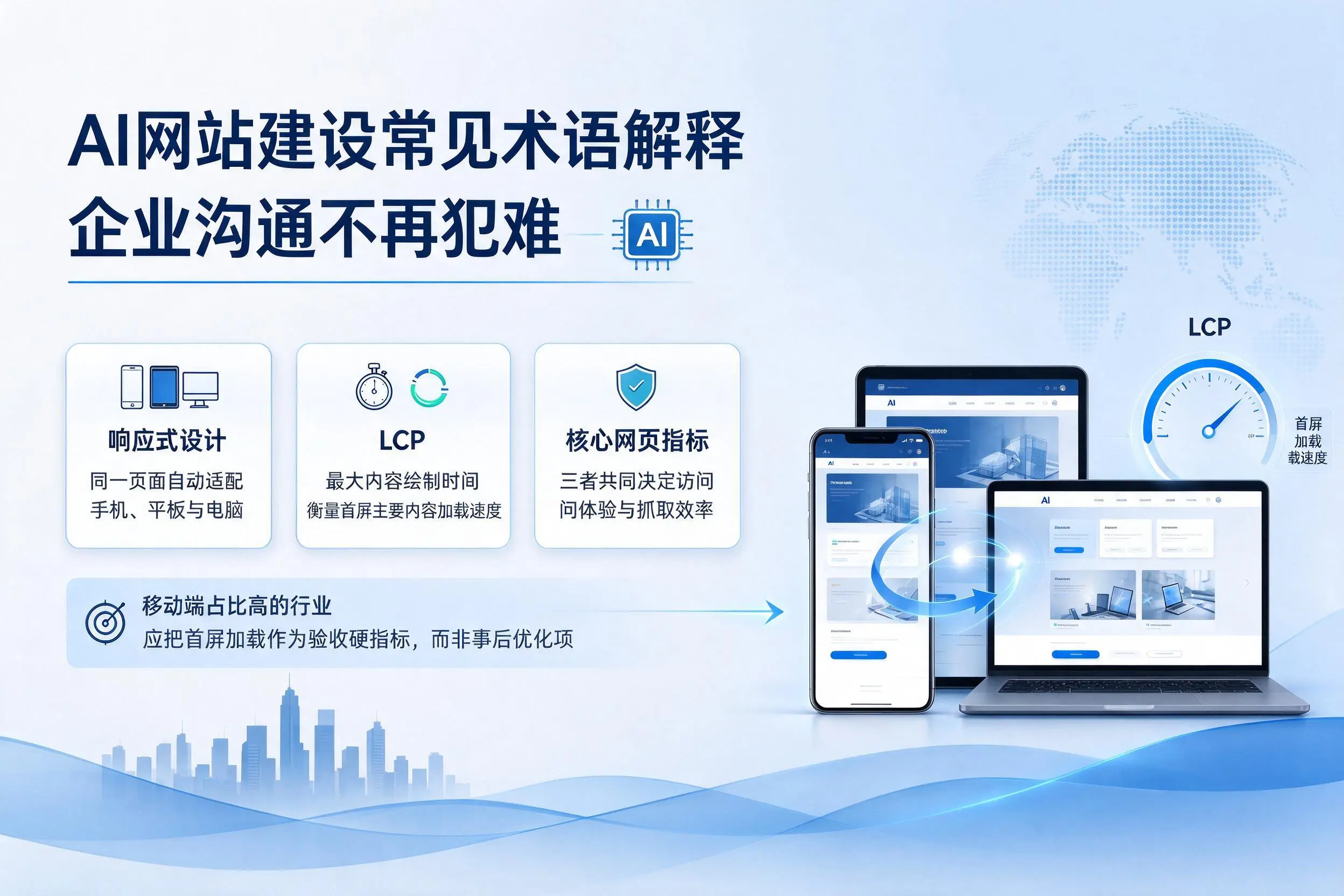 AI网站建设常见术语解释，石嘴山企业沟通不再犯难